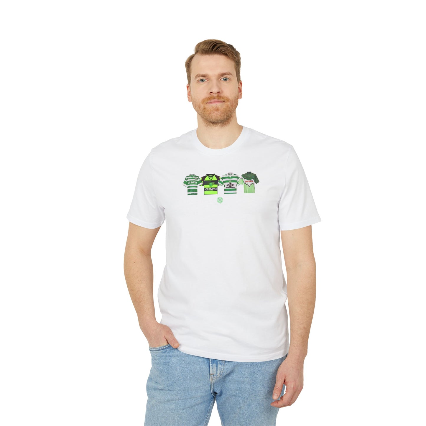 90's Classic Kits T-shirt (White,Black, Glazed Green, Green Bay, Grey)