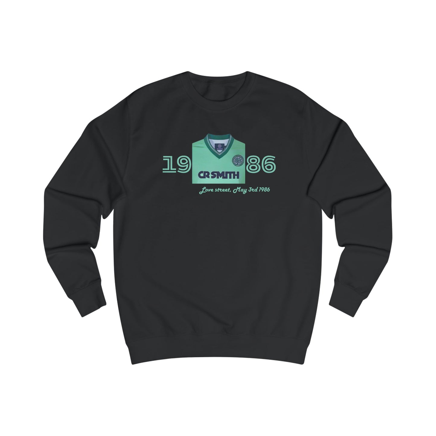 Love Street 86 Crewneck Sweatshirt (Black)