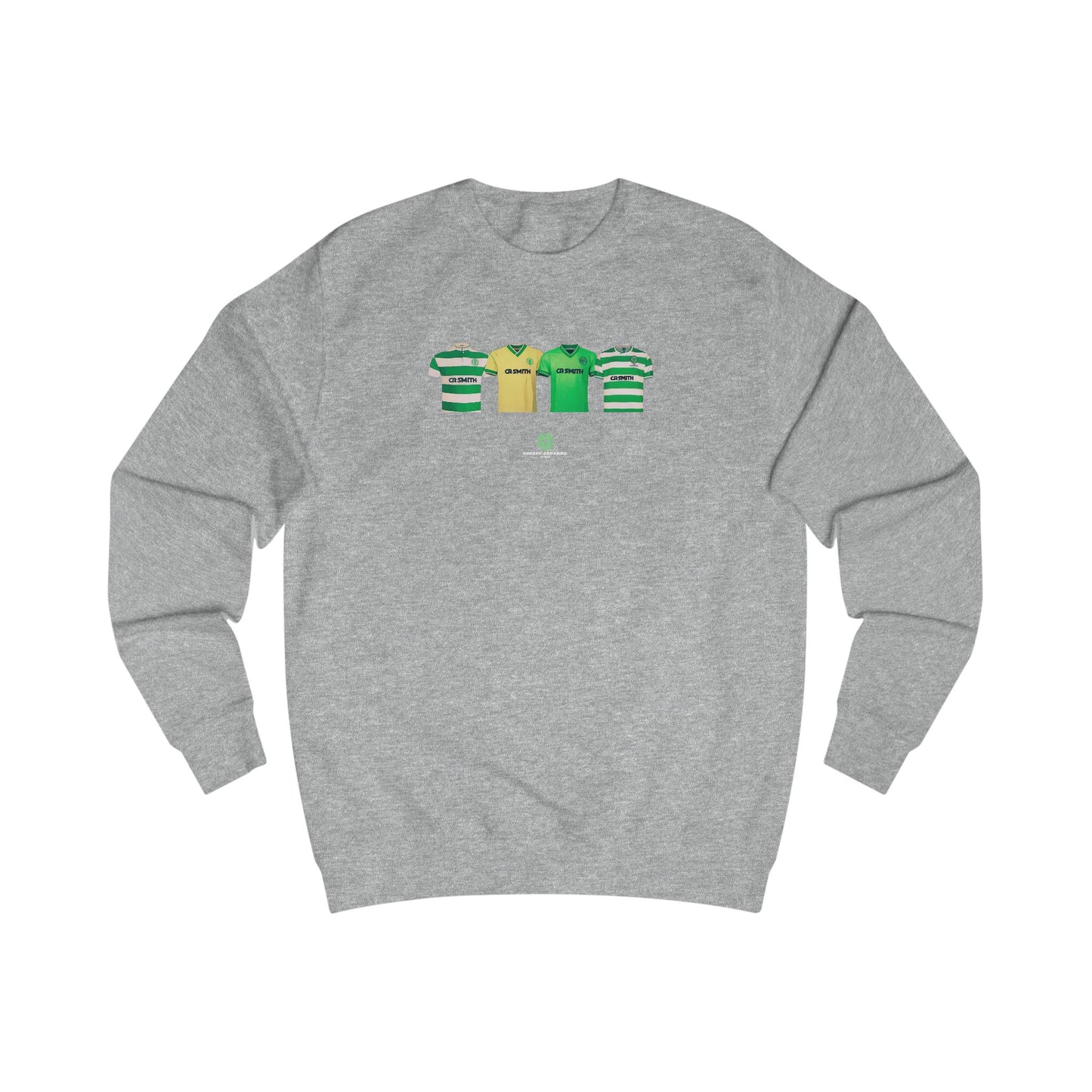 Classic 80's Kits Crewneck Sweatshirt (Black,Grey,White,Forest Green,Bottle Green)