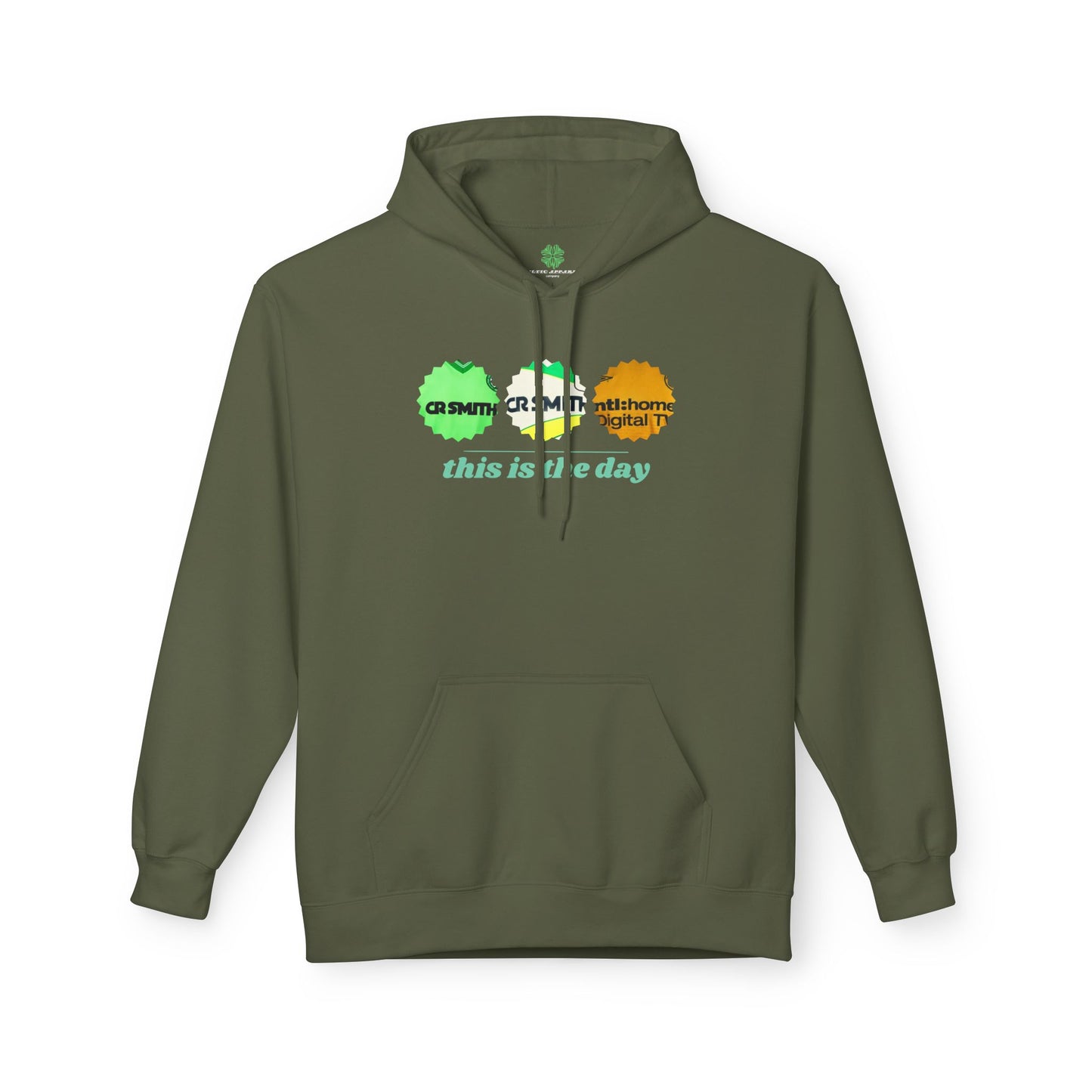 Away Days Hoodie (Black, Military Green)