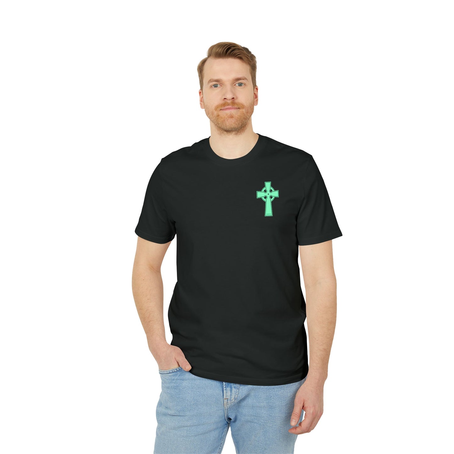 Celtic Cross T-Shirt (Black, Khaki, Glazed Green)