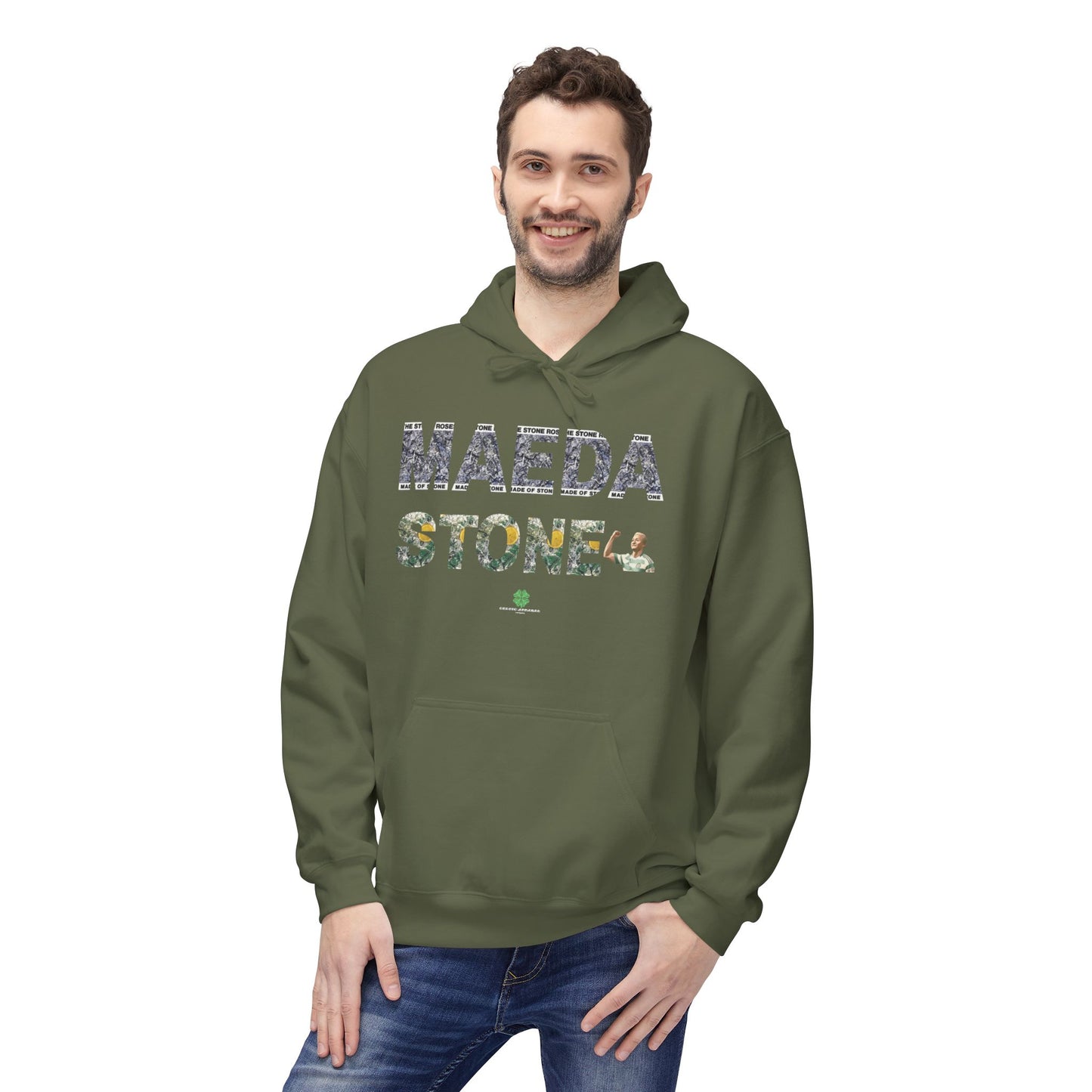 Maeda Stone Hoodie (Black, Grey, Military Green)