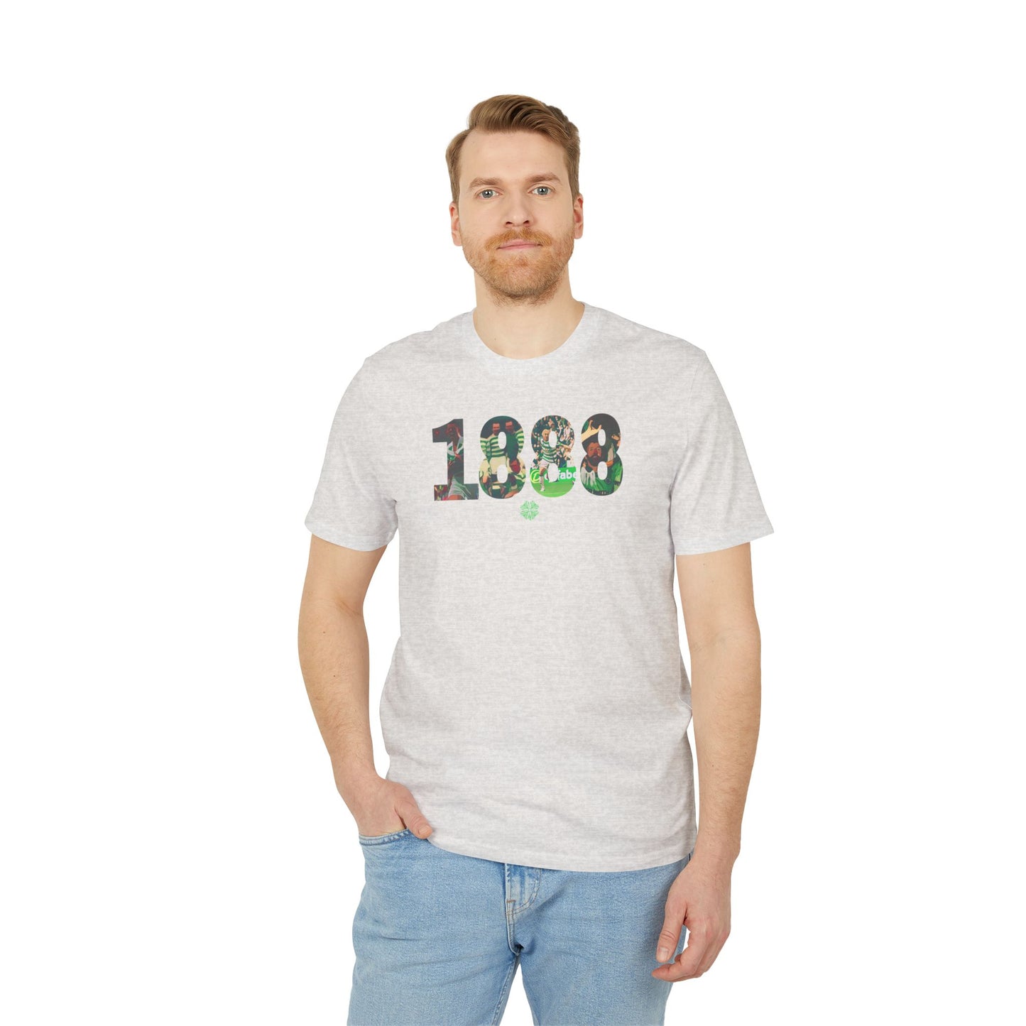 Bold 1888 T-Shirt (White, Light Grey, Natural Raw)