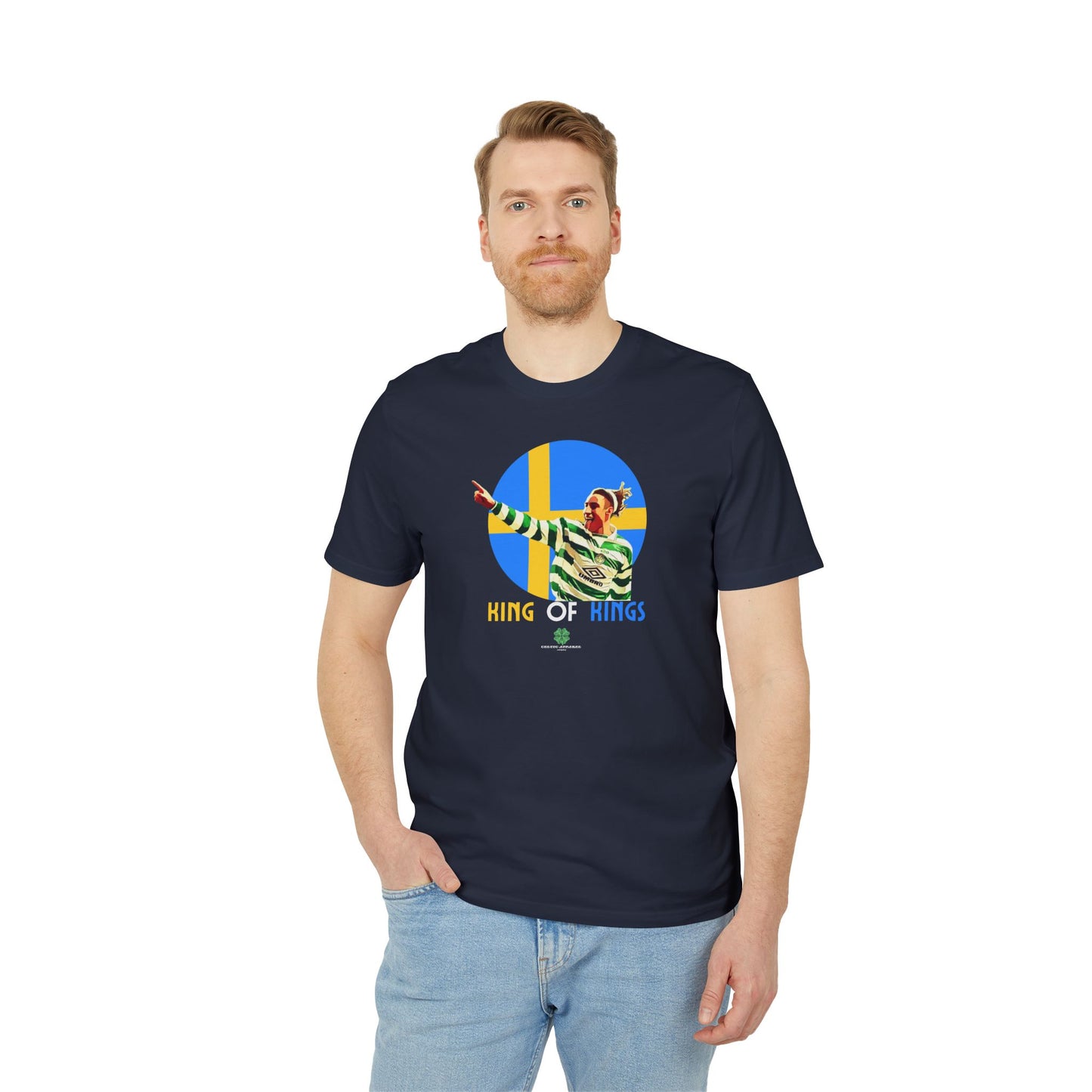 King Of Kings Sweden T-shirt (Glazed Green, Navy)