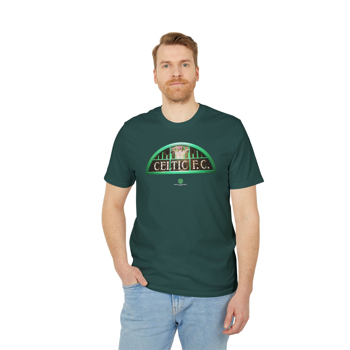 Celtic Window T-Shirt (Black, White, Grey, Glazed Green, Green Bay)