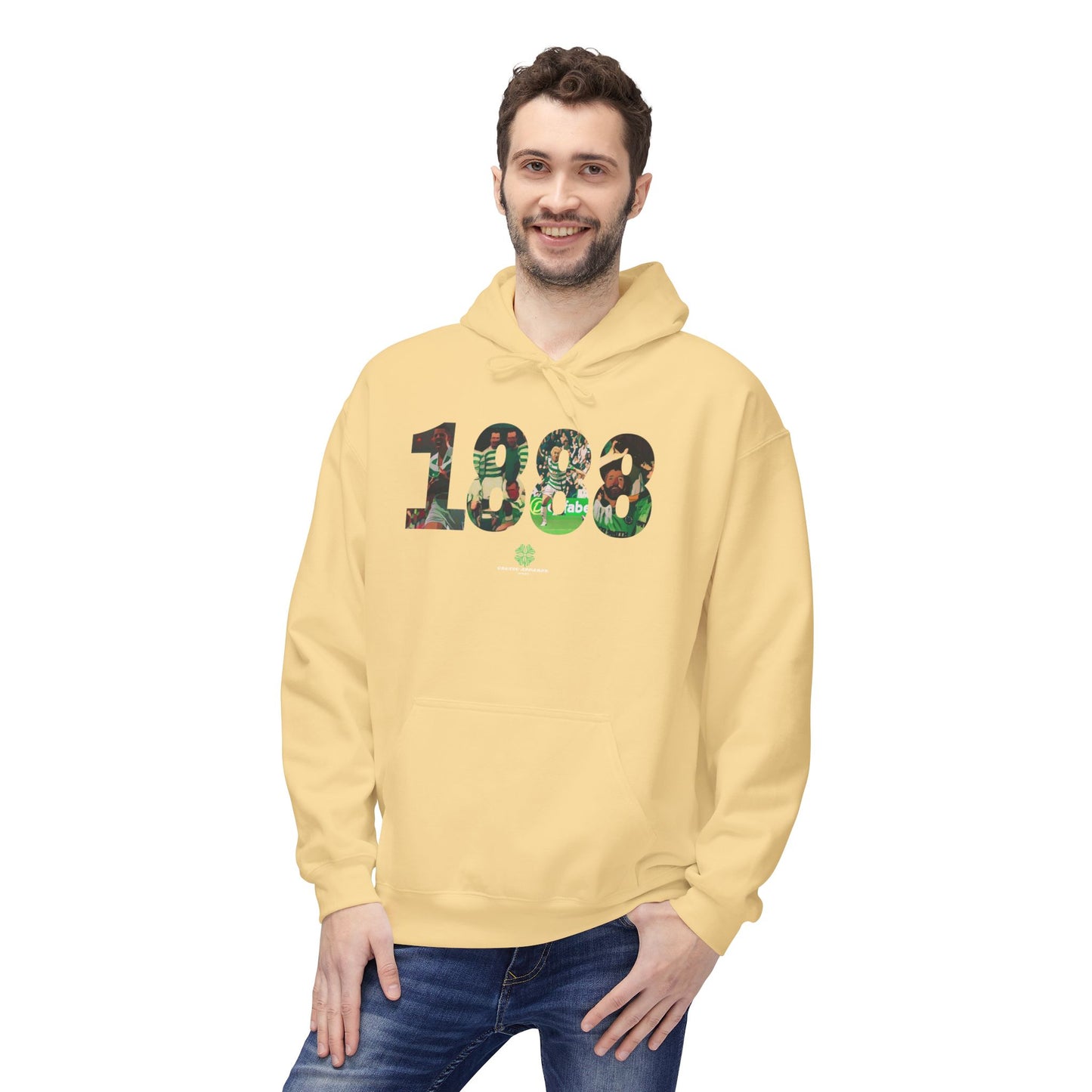 Bold 1888 Hoodie (Grey, Yellow, White)