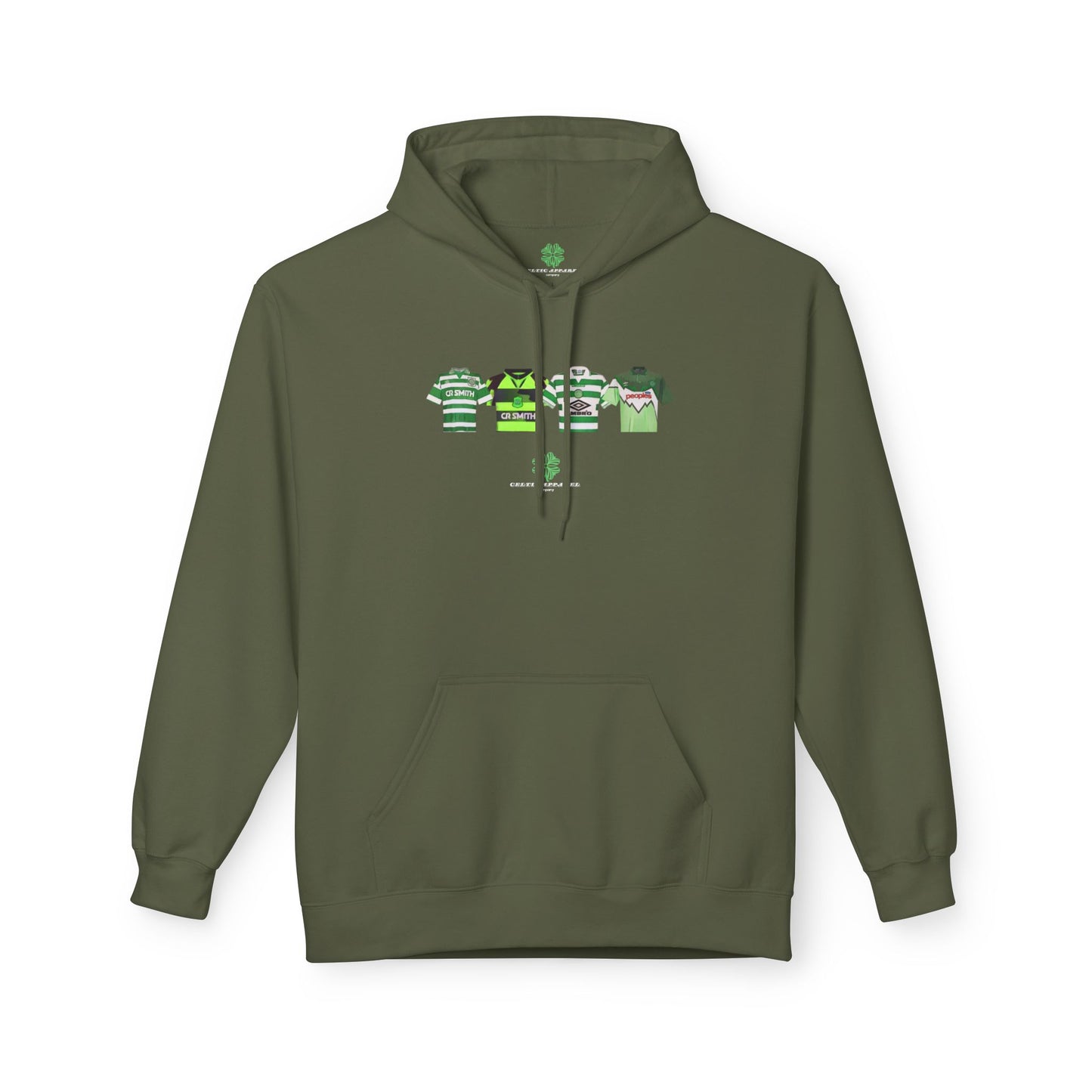 90's Classic Kits Hoodie (Black, Grey, White, Military Green)