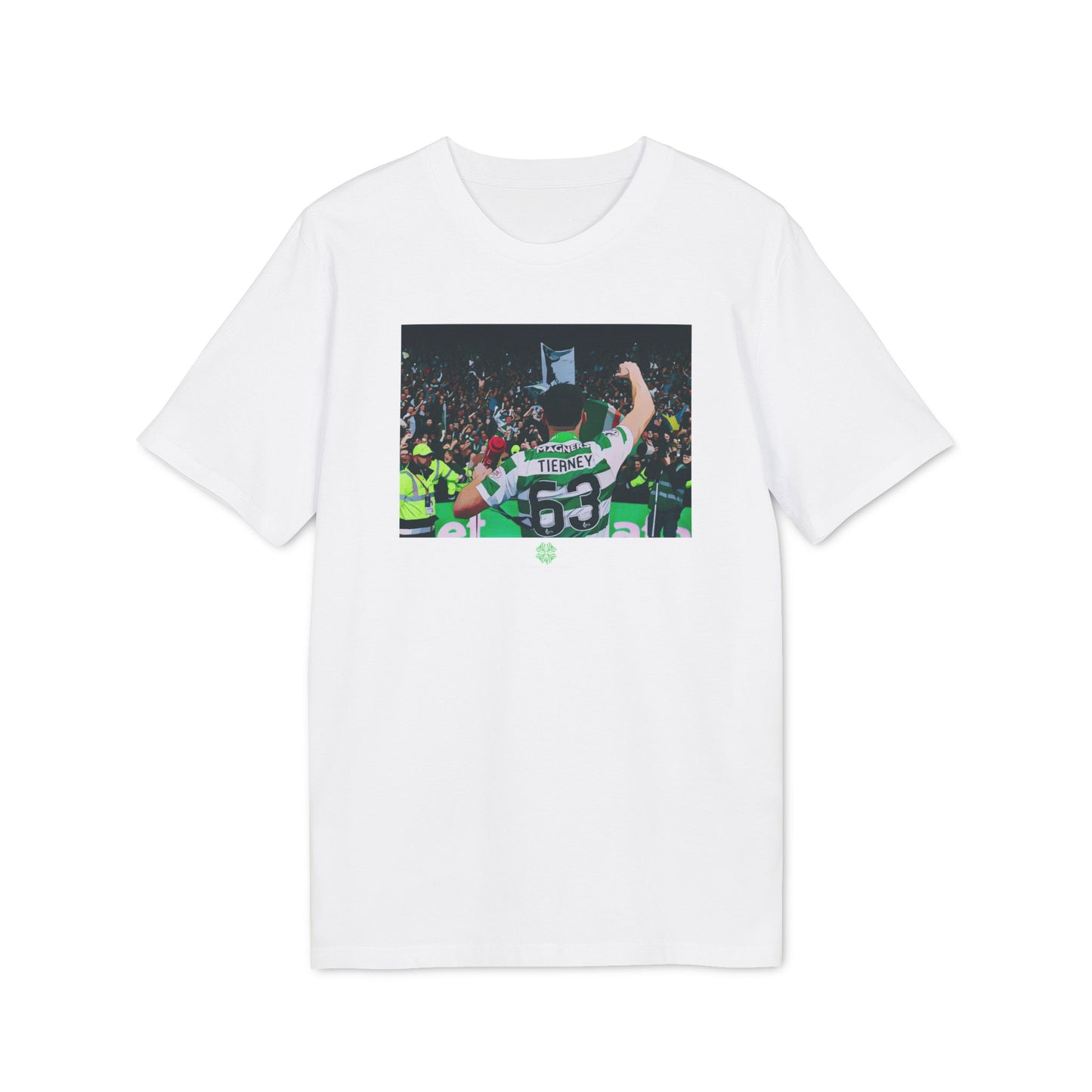 Kieran Tierney Green Brigade T-Shirt (Black, White, Glazed Green, Green Bay)