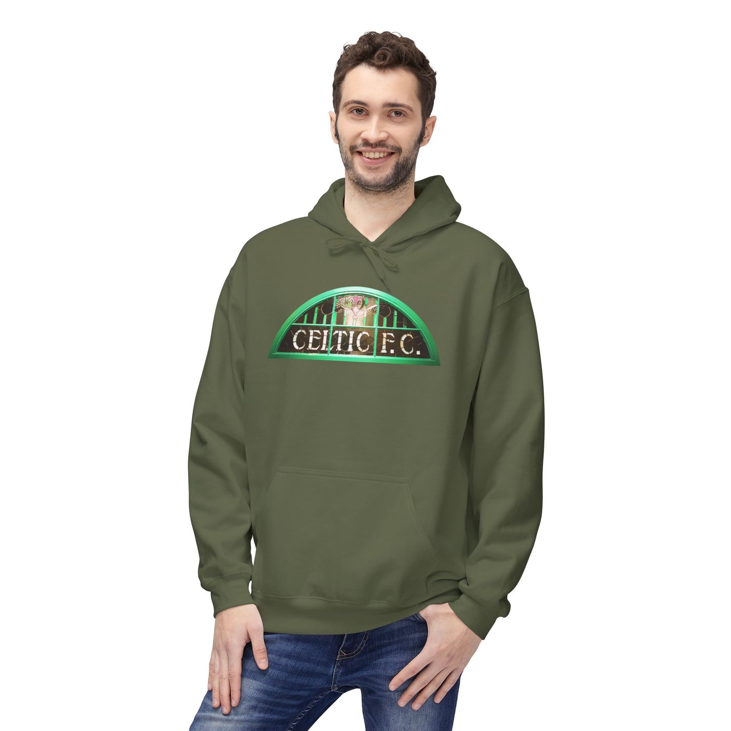 Celtic Window Hoodie (Black, Grey, Military Green, White, Sand, Yellow)