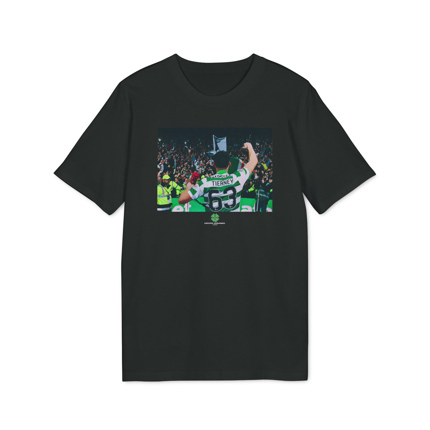 Kieran Tierney Green Brigade T-Shirt (Black, White, Glazed Green, Green Bay)