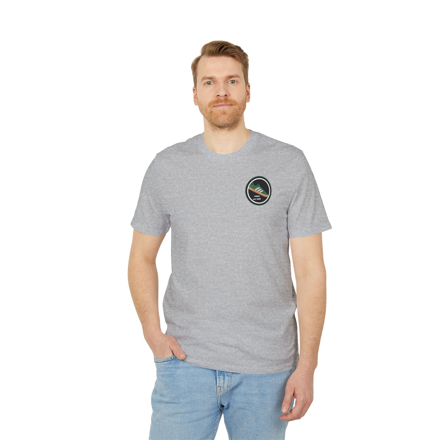 YNWA est 1888 Trainer Small Logo T-Shirt (Black, White, Grey, Aloe, Glazed Green, Khaki)