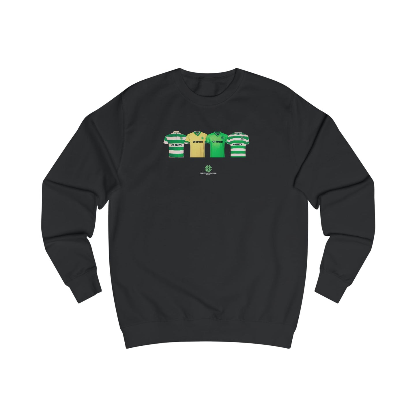 Classic 80's Kits Crewneck Sweatshirt (Black,Grey,White,Forest Green,Bottle Green)