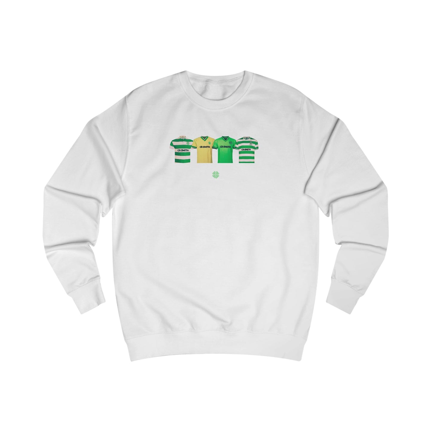 Classic 80's Kits Crewneck Sweatshirt (Black,Grey,White,Forest Green,Bottle Green)