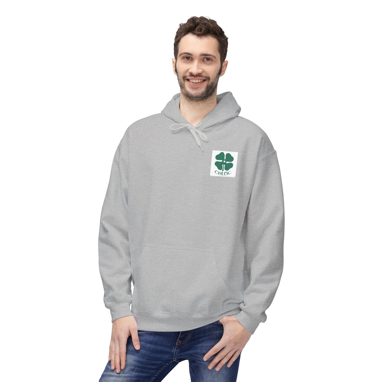 Celtic Clover Hoodie (Black, Grey, Military Green)