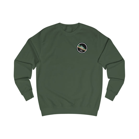 YNWA Trainer est 1888 Small Logo Crewneck Sweatshirt (Black, Grey, White, Forest Green, Bottle Green)