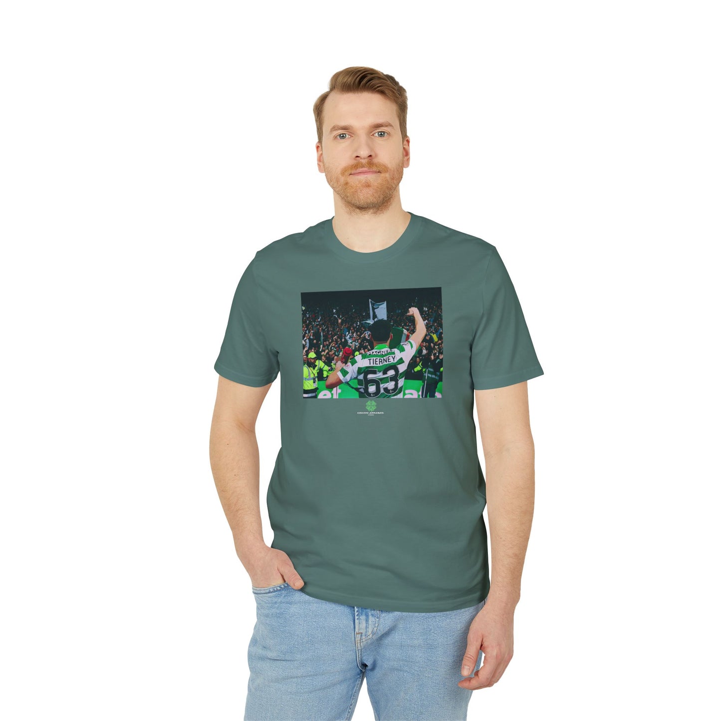 Kieran Tierney Green Brigade T-Shirt (Black, White, Glazed Green, Green Bay)