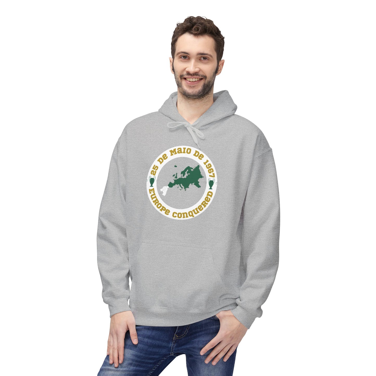 Europe Conquered Flare Hoodie (Grey, Black, Military Green)