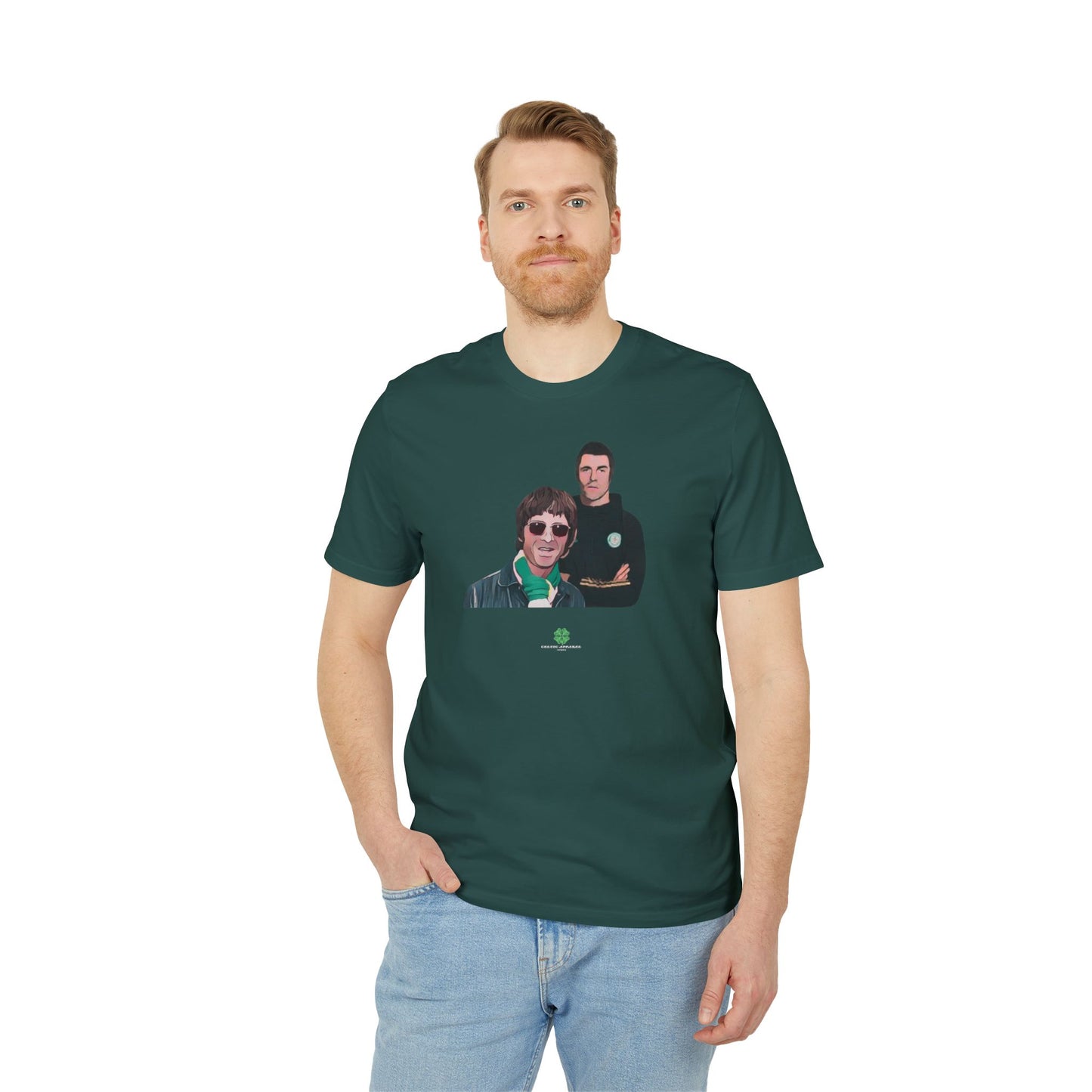 Celtic Oasis T-Shirt (Black, Glazed Green, Grey)