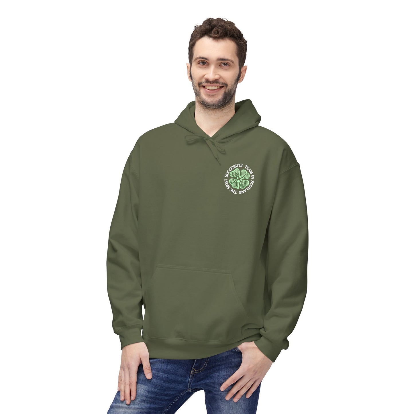 The Most Successful Team In Scotland Hoodie (Black, Military Green)