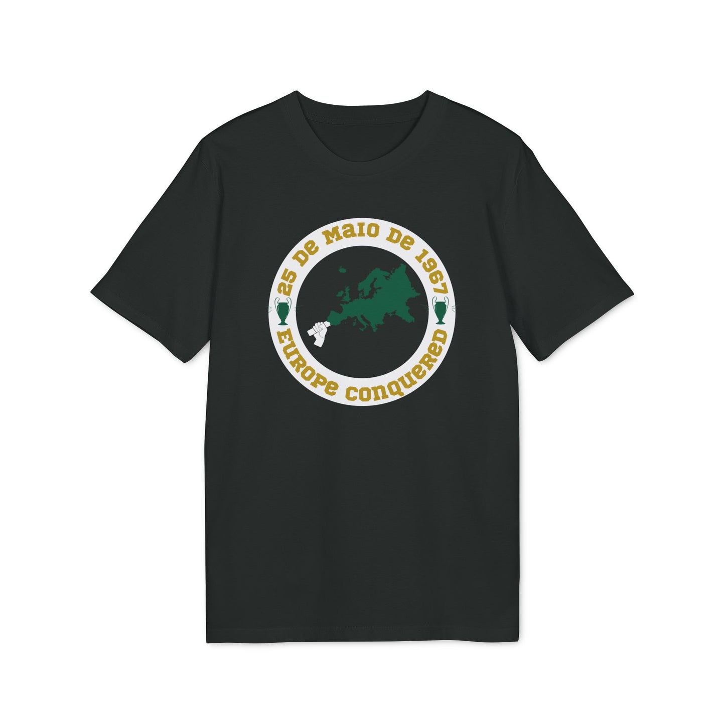 Europe Conquered Flare T-Shirt (Black, Green Bay, Grey)