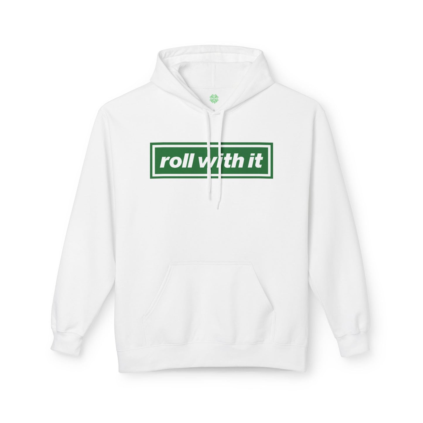 Roll With It Logo Hoodie (Black, Grey, White, Military Green)