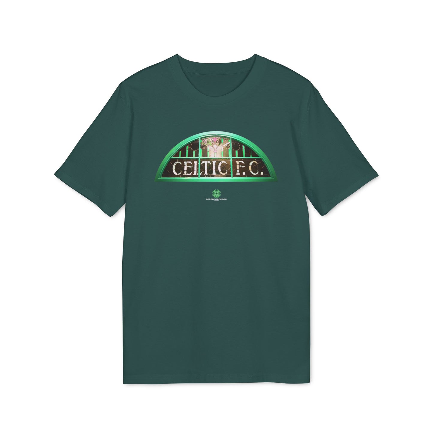 Celtic Window T-Shirt (Black, White, Grey, Glazed Green, Green Bay)