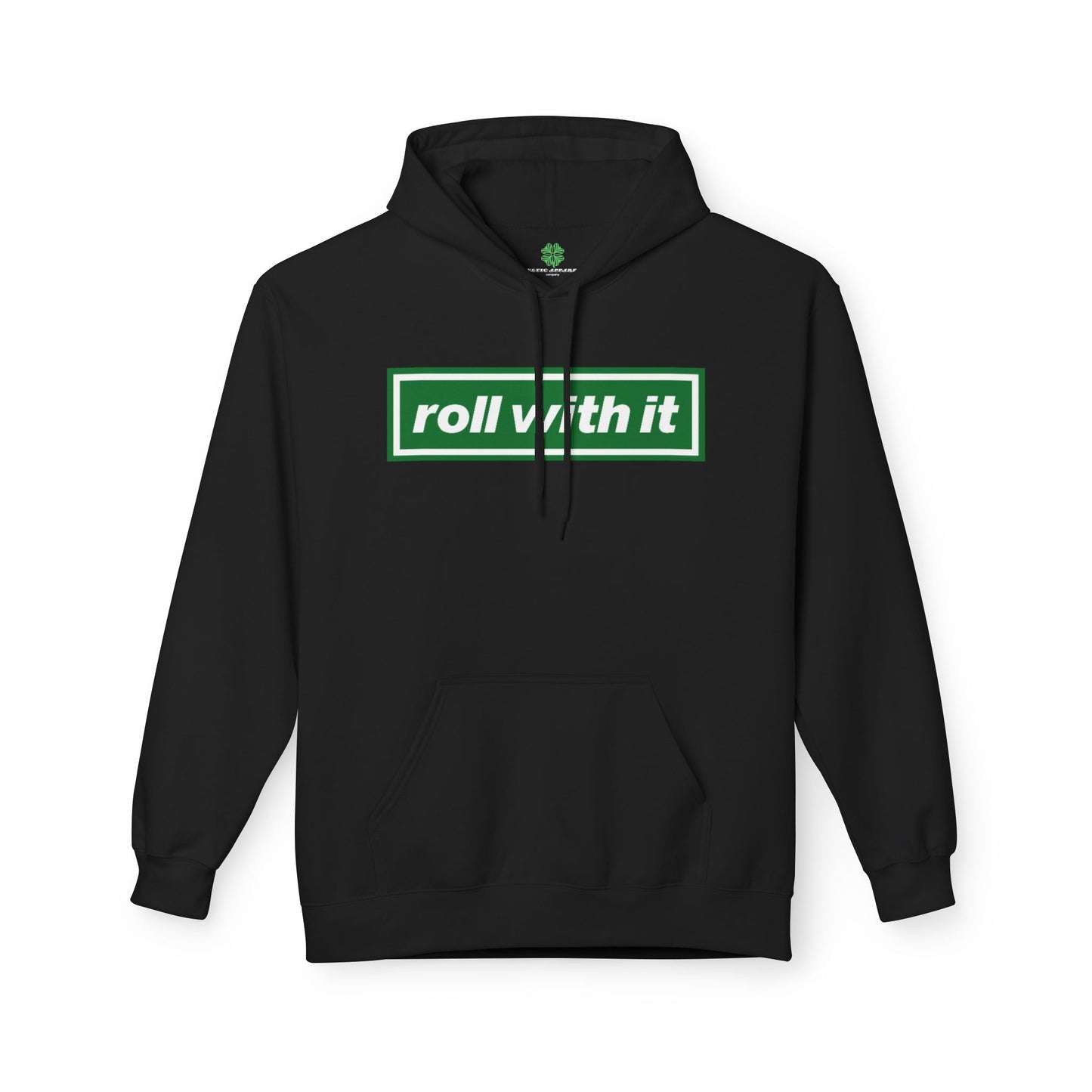 Roll With It Logo Hoodie (Black, Grey, White, Military Green)