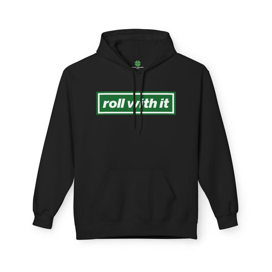 Roll With It Logo Hoodie (Black, Grey, White, Military Green)