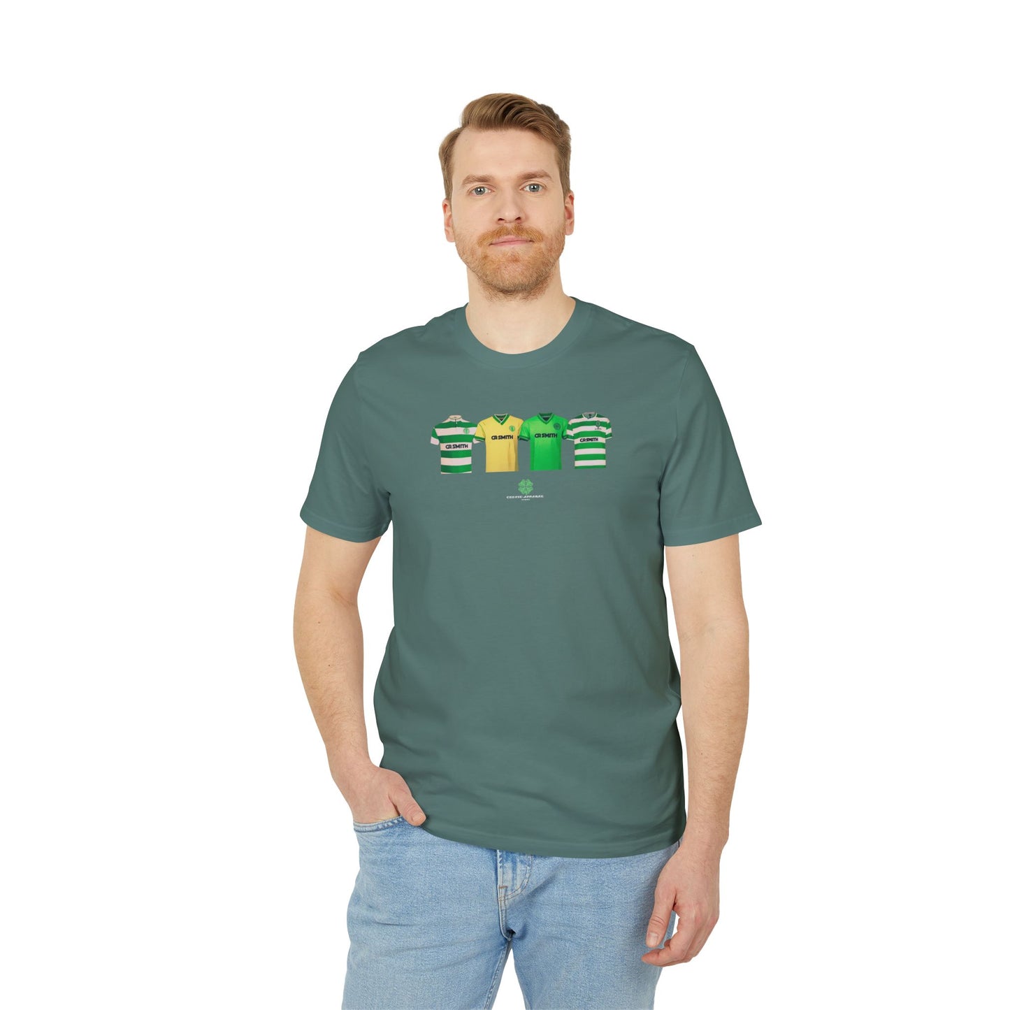 Classic 80's Kits T-Shirt (Black, White, Glazed Green, Green Bay, Grey)