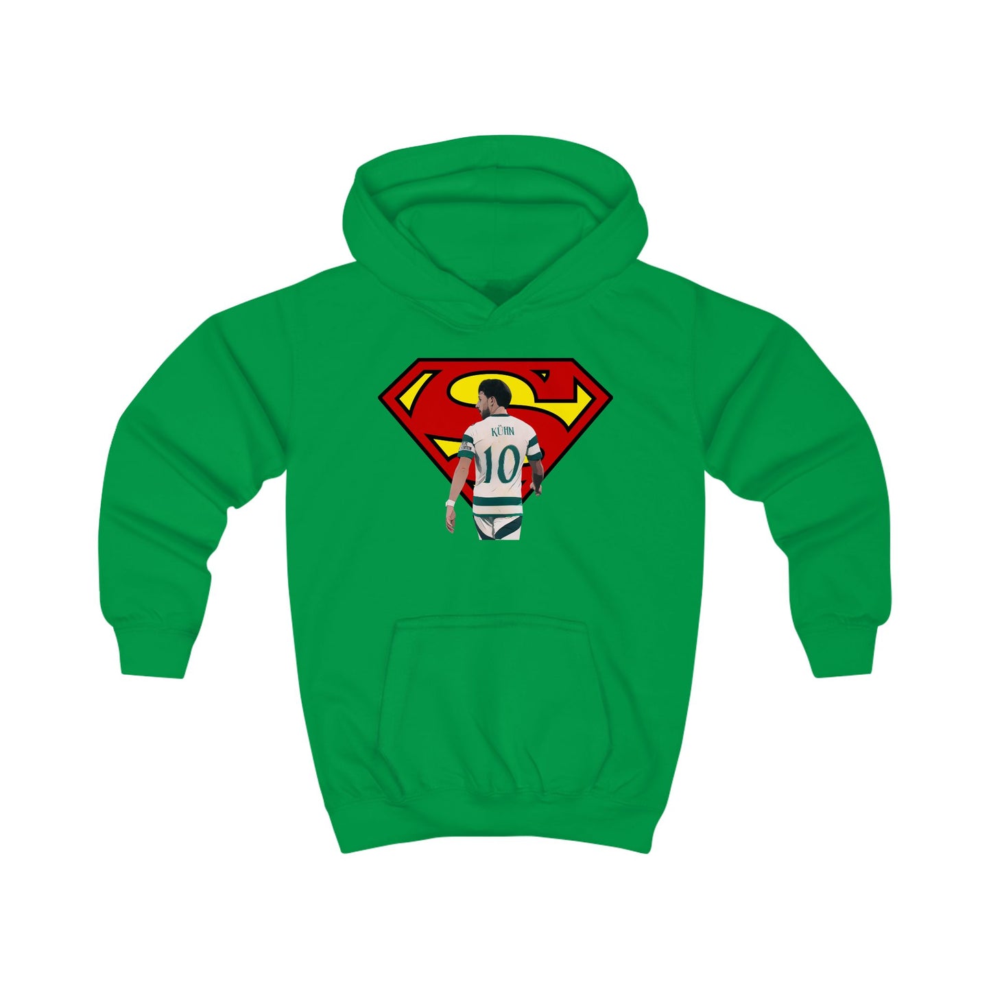 Super Kuhn Kids Hoodie (Black, Bottle Green, Kelly Green)