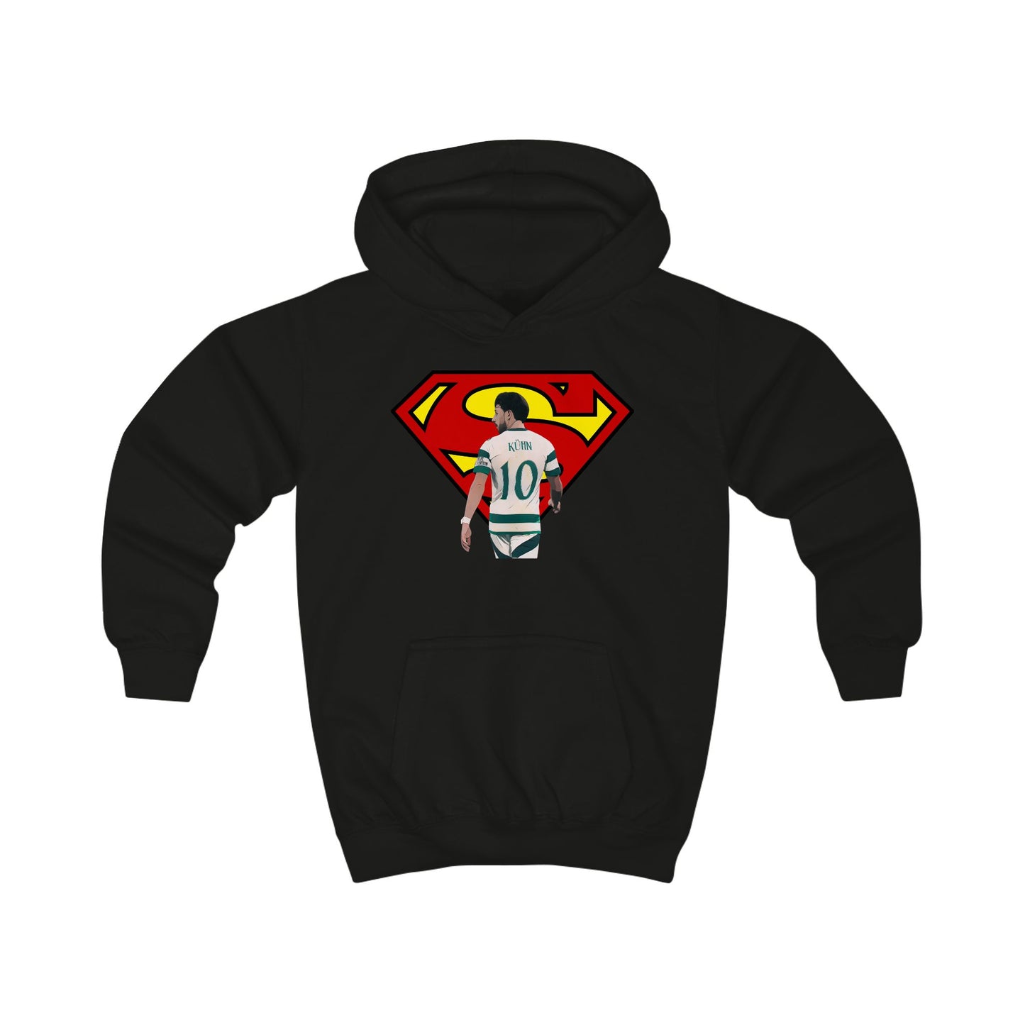 Super Kuhn Kids Hoodie (Black, Bottle Green, Kelly Green)