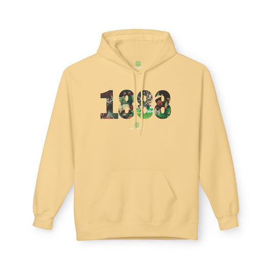 Bold 1888 Hoodie (Grey, Yellow, White)