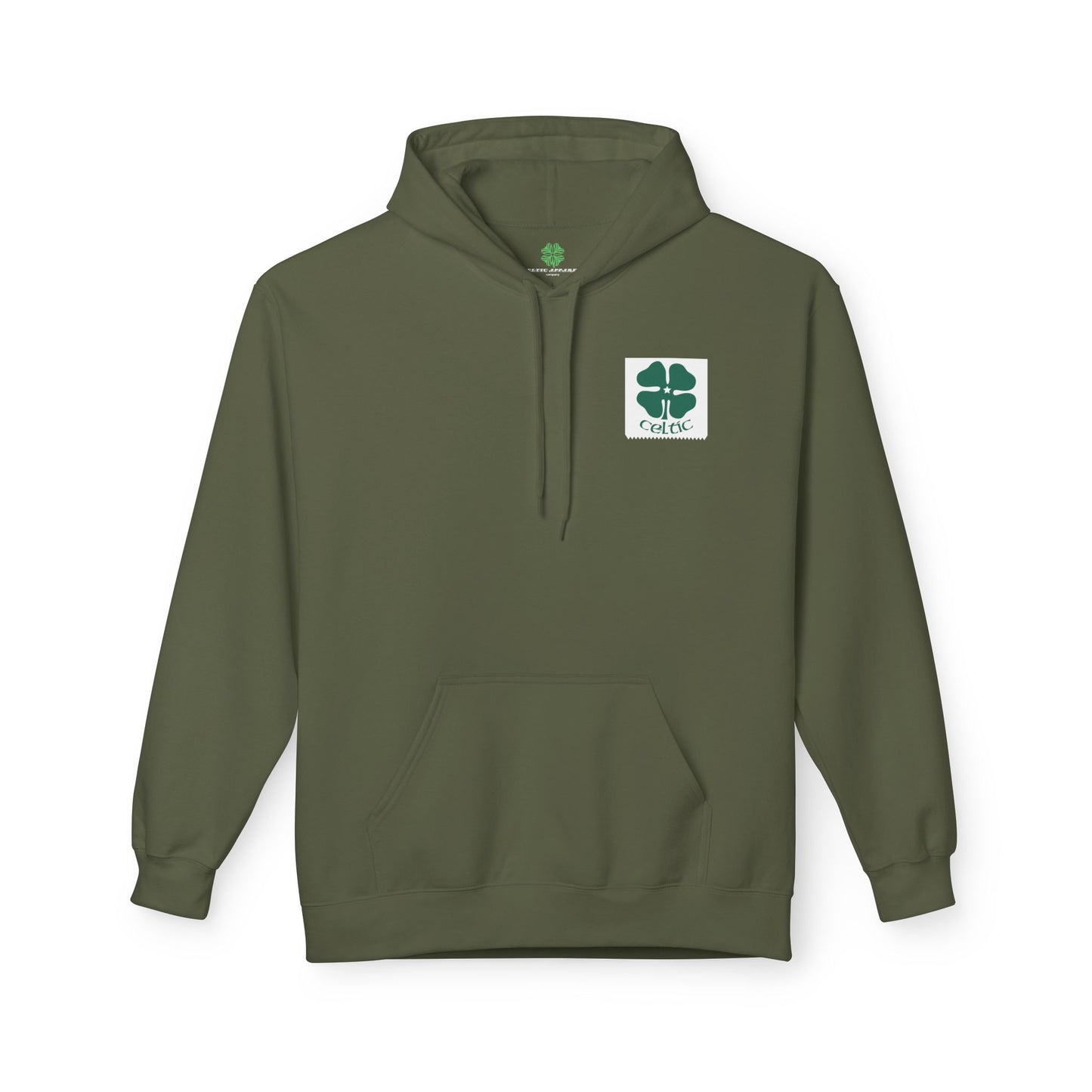 Celtic Clover Hoodie (Black, Grey, Military Green)