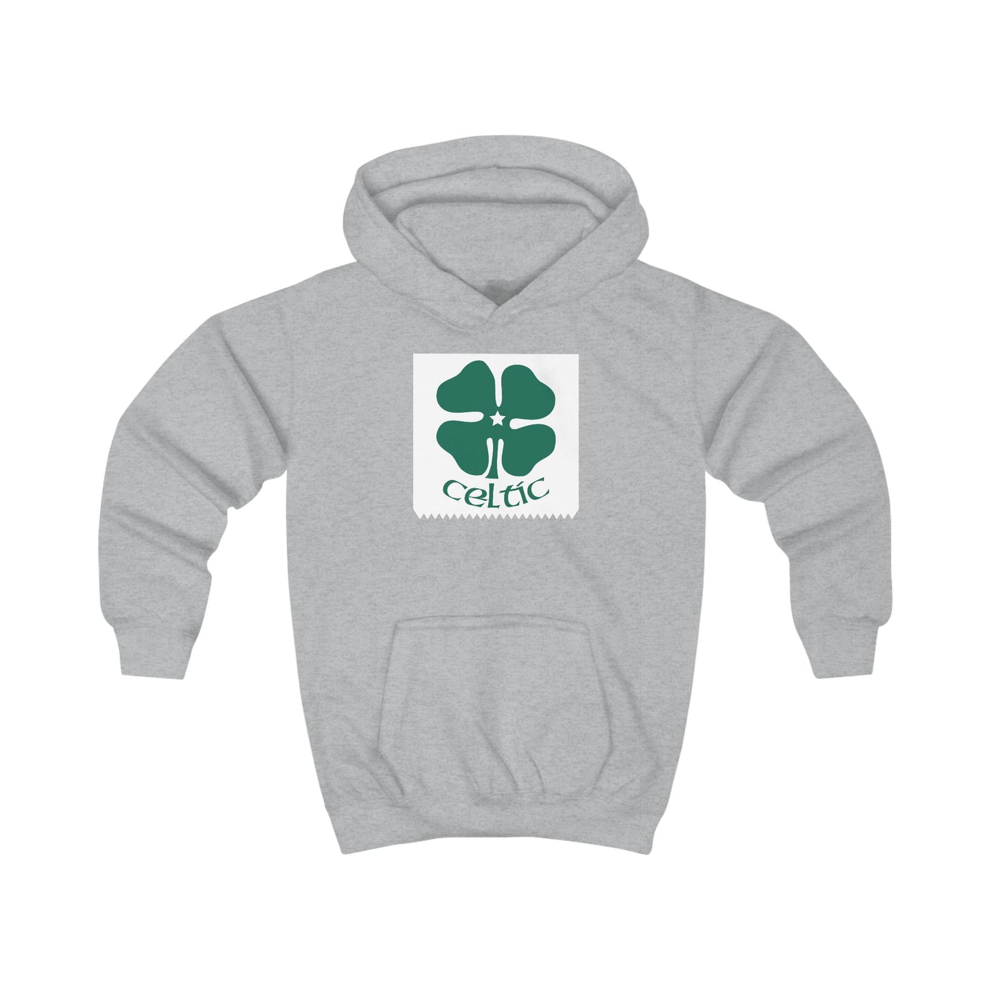 Clover Logo Kids Hoodie (Black, Bottle Green, Kelly Green, Grey)