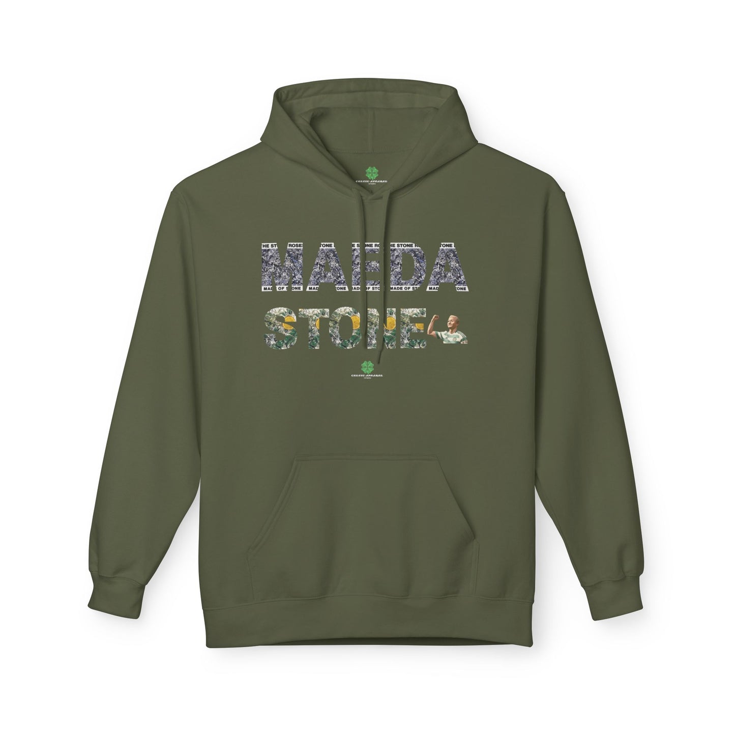 Maeda Stone Hoodie (Black, Grey, Military Green)