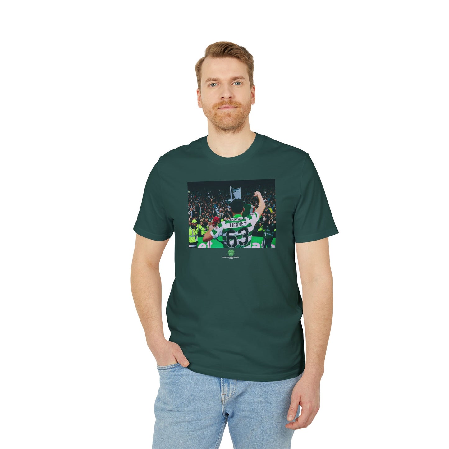 Kieran Tierney Green Brigade T-Shirt (Black, White, Glazed Green, Green Bay)