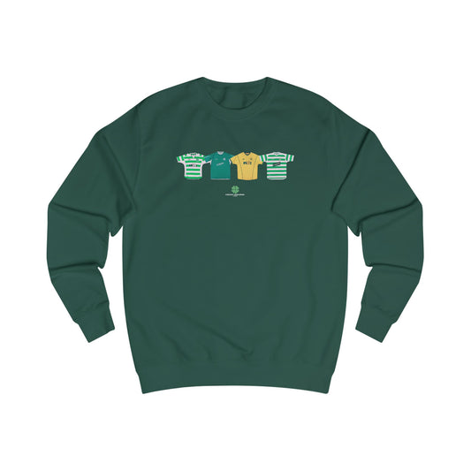 Classic 2000's Kits Crewneck Sweatshirt (Black, Grey, White, Bottle Green, Forest Green)