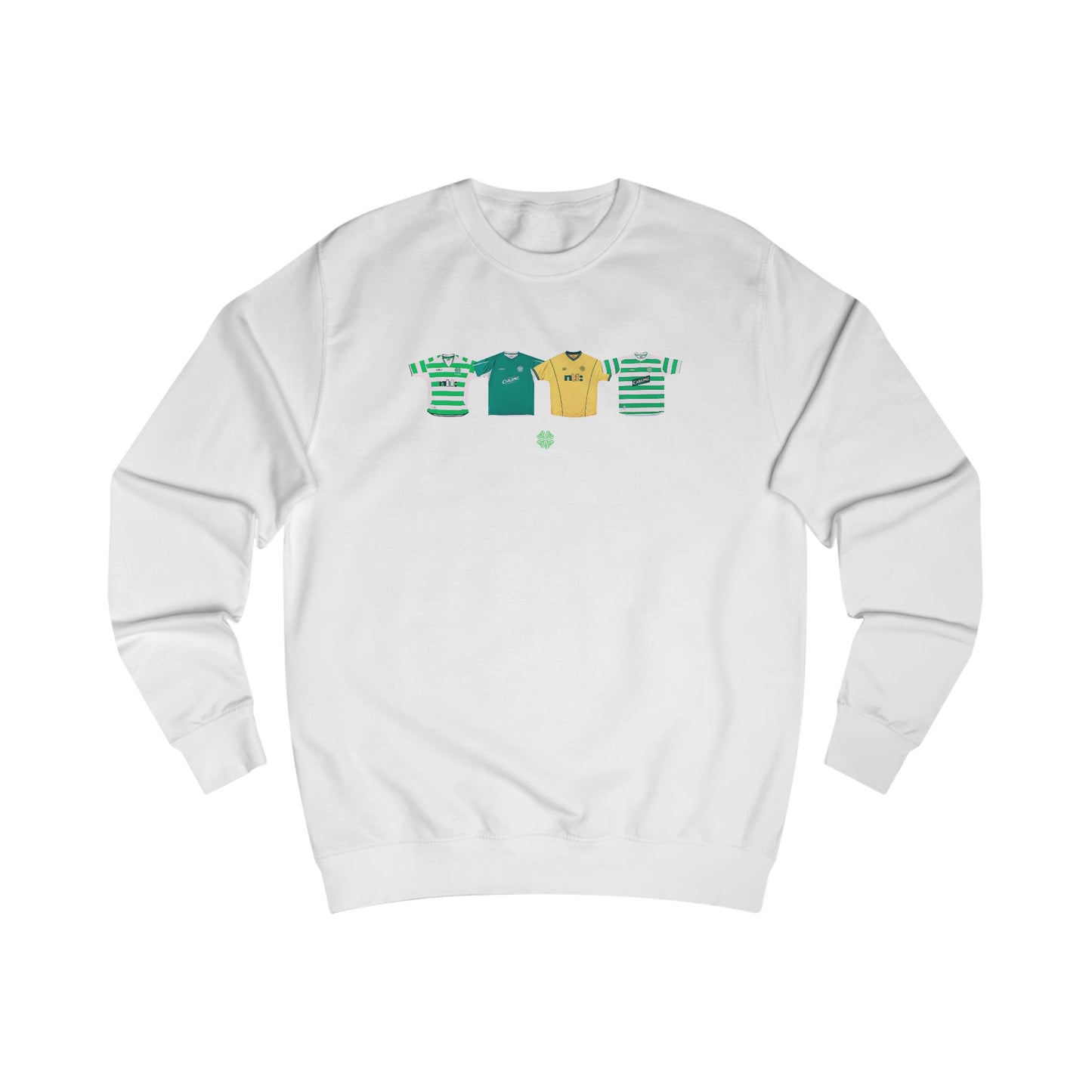 Classic 2000's Kits Crewneck Sweatshirt (Black, Grey, White, Bottle Green, Forest Green)