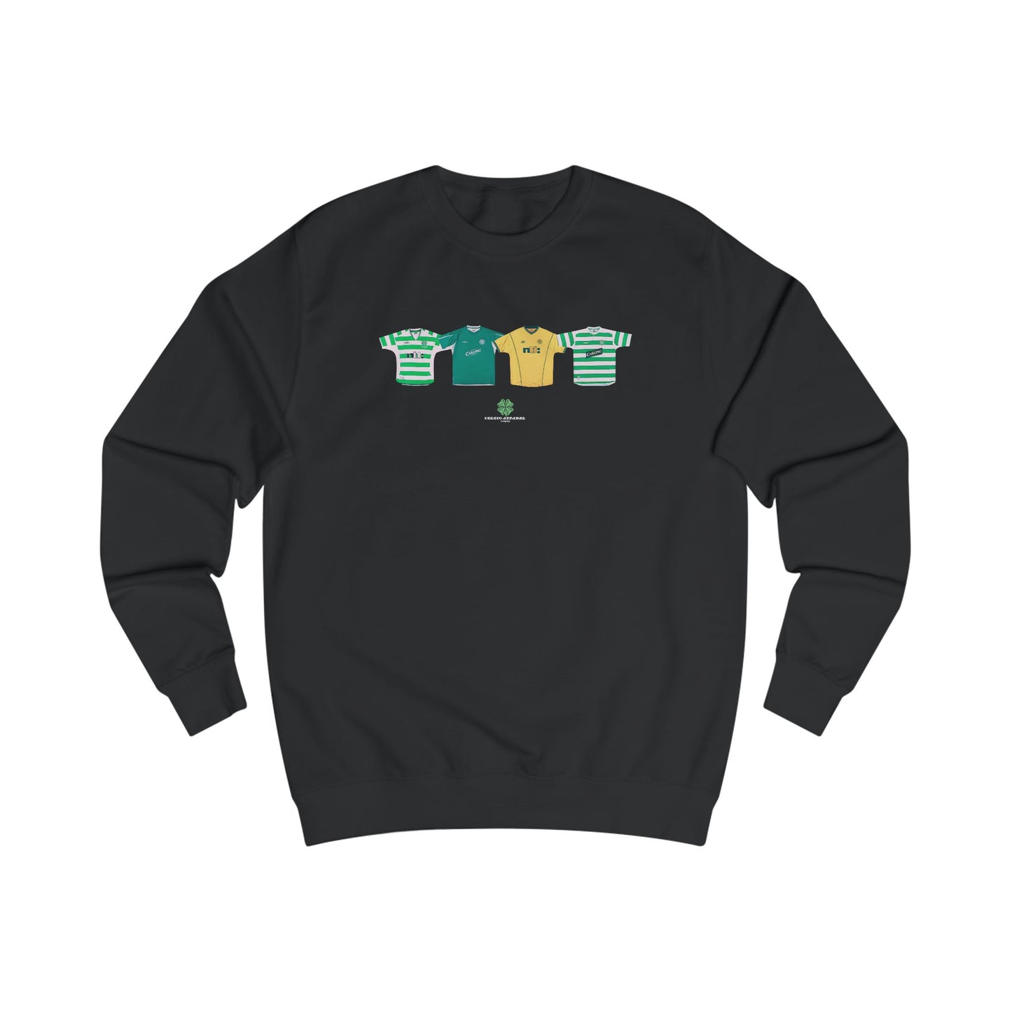 Classic 2000's Kits Crewneck Sweatshirt (Black, Grey, White, Bottle Green, Forest Green)