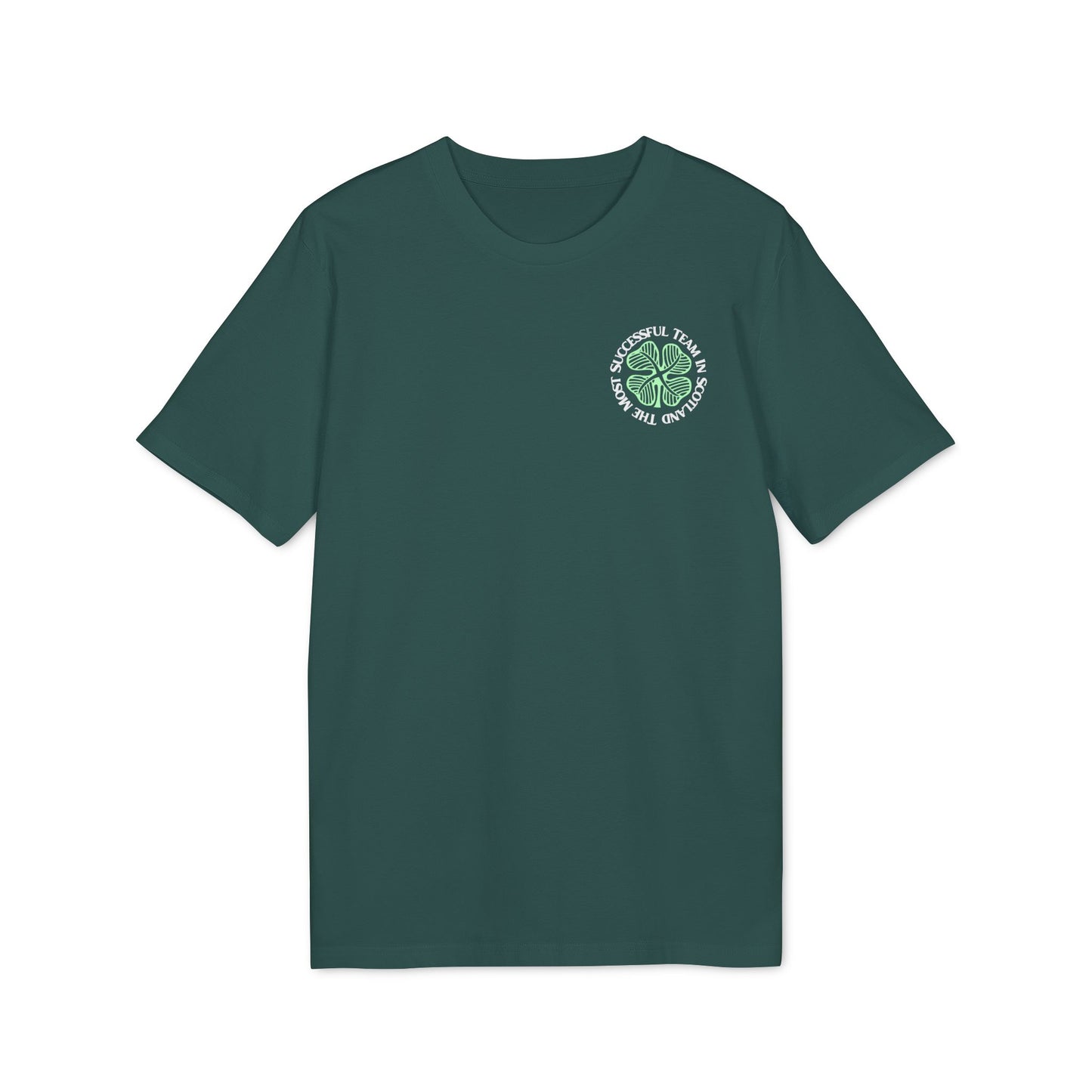 The Most Successful Team In Scotland T-shirt(Black, Glazed Green)