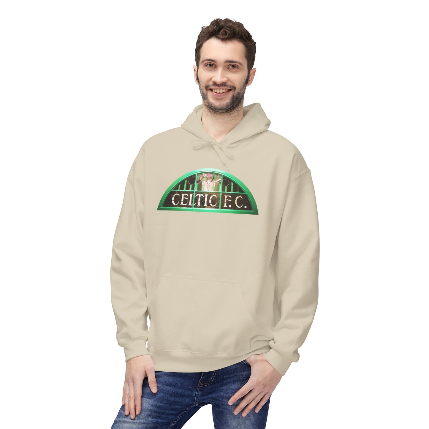 Celtic Window Hoodie (Black, Grey, Military Green, White, Sand, Yellow)