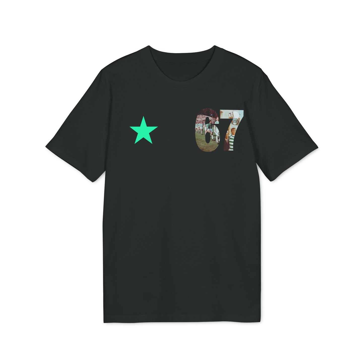 Star of 67 T-Shirt (White, Black, Glazed Green)