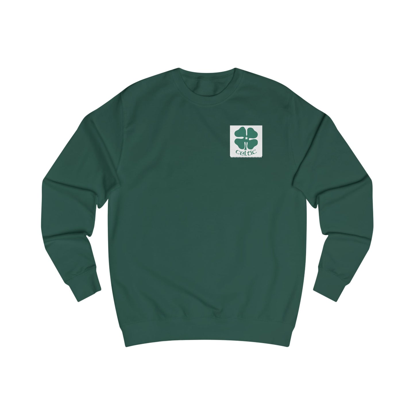 Celtic Clover Crewneck Sweatshirt (Grey,Black,Bottle Green,Forest Green)