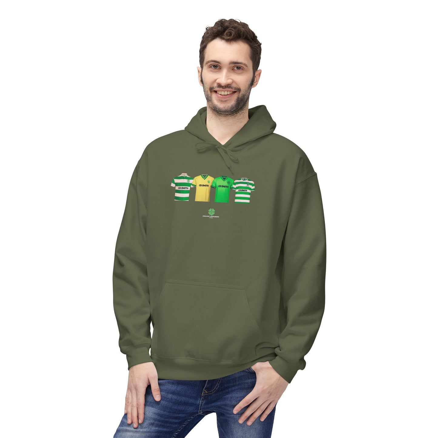 Classic 80's Kits Hoodie (Black, Grey, White, Military Green)