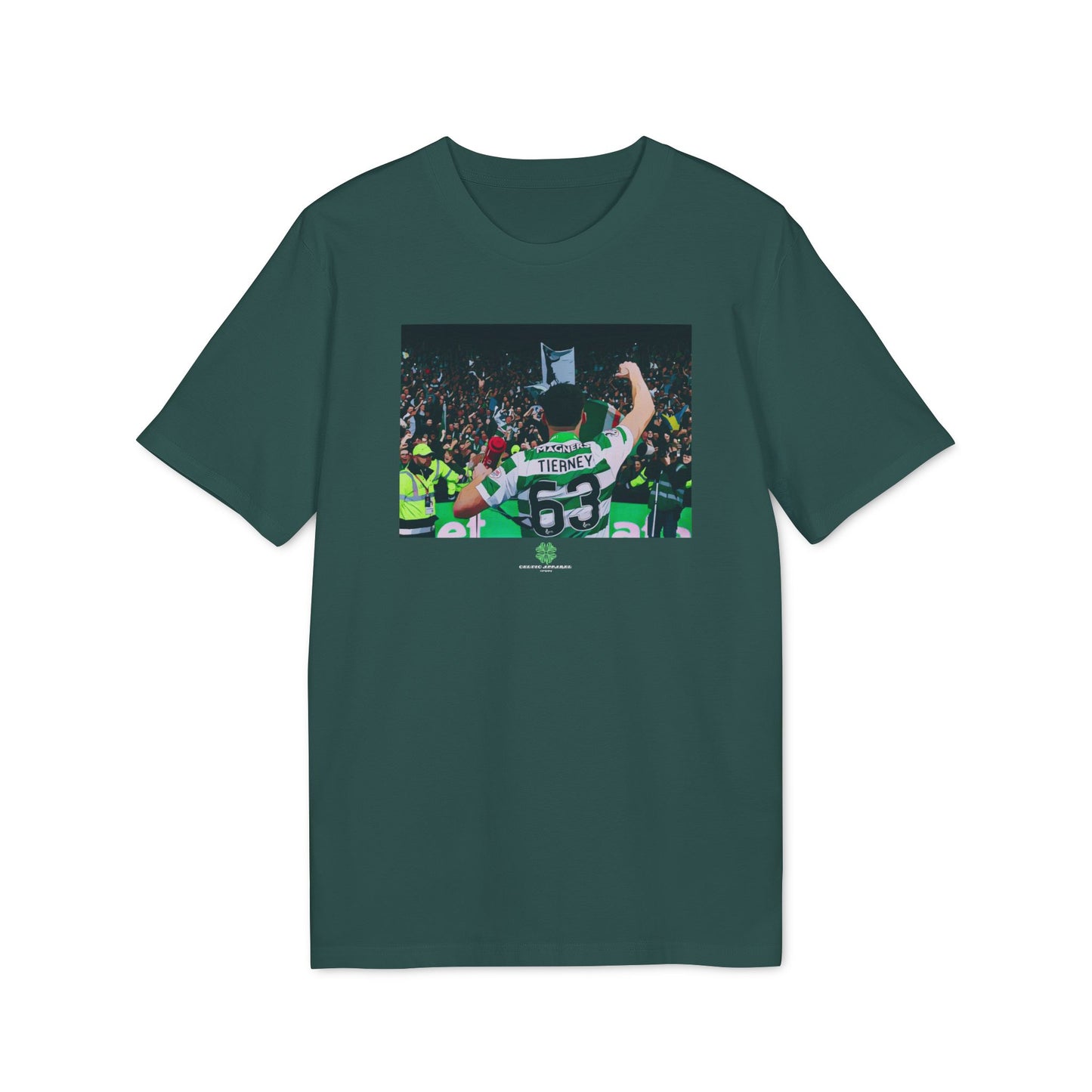 Kieran Tierney Green Brigade T-Shirt (Black, White, Glazed Green, Green Bay)