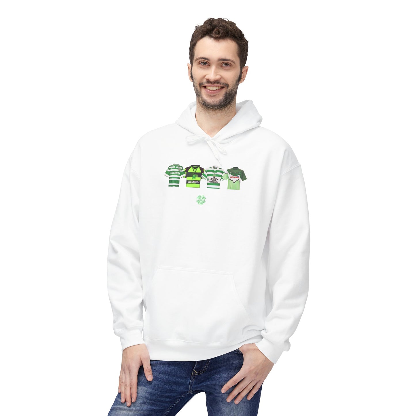 90's Classic Kits Hoodie (Black, Grey, White, Military Green)